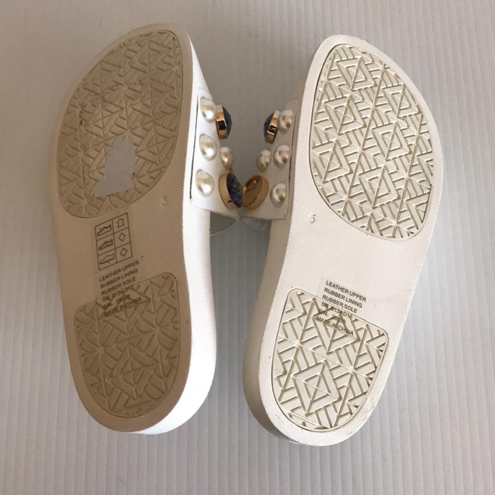 Tory Burch Vail Embellished Jeweled Slides Sandal - Picture 8 of 8